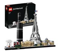 LEGO® 21044 Architecture Paris Maquette à Construire avec Tour Eiffel, Collection Skyline, Décoration Maison, Idée de Cadeau