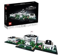 LEGO 21054 Architecture La Maison Blanche, Ensemble de Construction Landmark, Modèle de Collection et d'Exposition pour Adultes