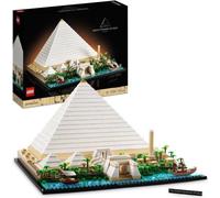LEGO 21058 Architecture La Grande Pyramide de Gizeh, Loisir Créatif Maquette a Construire, Monument du Monde et Décoration