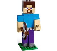Lego Lego Minecraft LEGO Minecraft 21148 Steve Minecraft BigFig avec perroquet