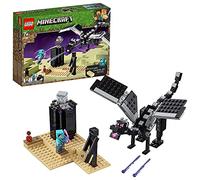 LEGO 21151 Minecraft La bataille de l’End, Jouet à Collectionner