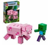 Lego® Minecraft - Bigfigurine Cochon Et Bébé Zombie - 21157