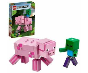 LEGO 21157 Minecraft BigFig Pig with Baby Zombie neuf set scellé
