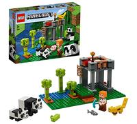 LEGO 21158 Minecraft La Garderie des Pandas, Jouet de Construction pour Enfants, Idée Cadeau pour Les Fans de Minecraft, Garçons et Filles dès 7 Ans