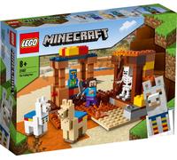 LEGO 21167 Minecraft La place du marché, set de construction avec figurines