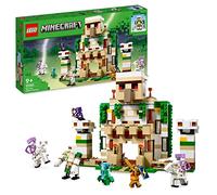 LEGO 21250 Minecraft La Forteresse du Golem de Fer, Jouet Château Qui se Transforme en Grande Figurine, avec 7 Minifigurines Tels Que 2 Chevaliers, Le Golem de Fer et Un Creeper, Idée Cadeau Enfants