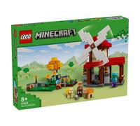 LEGO Jouets de construction Minecraft The Windmill Farm - Jouets Minecraft pour enfants, garçons et filles, à partir de 8 ans - 3 figurines incluses - Cadeau d'anniversaire pour les fans de jeux vidéo