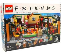 LEGO 21319 Ideas FRIENDS "Central Perk" Café pour adultes et fans de la série culte, jeu de construction avec 7 minifigures, set pour le 25e anniversaire