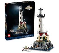 LEGO 21335 Ideas Le Phare Motorisé, Exclu Cdiscount, Idée Cadeau, Décoration Maison, avec Minifigurines Marin, Activité