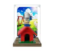Lego 21368 Vitrine en acrylique pour niche à construire - Boîte transparente anti-poussière - Seule vitrine compatible avec Lego 21368 (base B)
