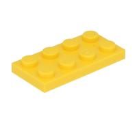 Lego® 2x2 plaques 3020 - 50 pièces jaune