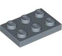 Lego® 2x3 plaques 3021 - 50 pièces bleu sable