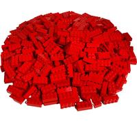 LEGO® 2x4 briques Kiloware rouge 1 kilo - 3001 NOUVEAU ! Quantité 458 briques - Chaque mélange est composé individuellement