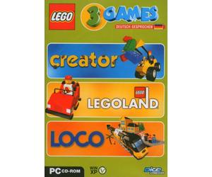 Lego 3 Games Pack (Creator / Legoland / Loco) [import allemand]