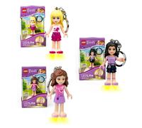 LEGO 3 porte-clés lumineux Lego Friends