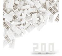 Lego 3001 pièce 2x4 Blancs 200 Pièces Bloc Brique Créatif Compatible Marques