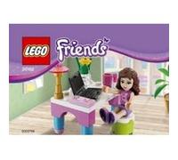 Lego 30102 Friends - Figurine de Olivia avec bureau (Exclusive) G
