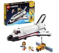 LEGO 31117 Creator 3-en-1 L'Aventure en Navette Spatiale Jouet Fusée Enfant et Atterrissage Lunaire - Construction de Véhicules