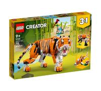 LEGO Creator Jeu de construction 31129 – Sa Majesté le Tigre – 3-en-1