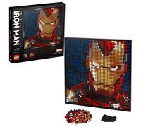 LEGO® Art 31199 Iron Man de Marvel Studios