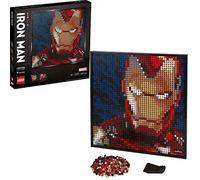 LEGO 31199 Art Iron Man de Marvel Studios, Cadre artistique, Set de construction pour adultes, 3156 Pièces LEGO
