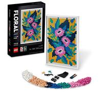 LEGO 31207 Art Floral Art Ensemble de décoration Murale 3 en 1 Fleurs Kit d'art et d'artisanat Activité créative Décoration botanique DIY Idée Cadeau