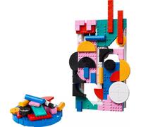 LEGO 31210 ART Set d'art moderne, peinture murale abstraite colorée, home déco pour salon ou chambre à coucher, bricolage pour adultes et adolescents, cadeau pour femmes et hommes