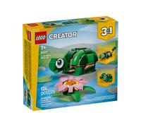 LEGO 31377 La tortue et la fleur de nénuphar