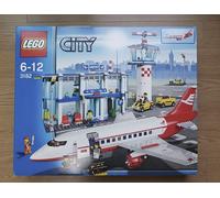 Lego 3182 city airport passagers avion terminal bâtiment neuf scellé retiré