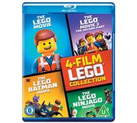 LEGO 4-Film Collection [Blu-Ray] [2014] [2023] [Region Free]