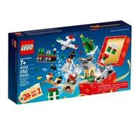 Lego 40222 - Christmas Countdown Calendar Set - 24-in-1 Christmas Builds G