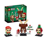LEGO Jeu de construction BrickHeadz Renne, Elfe et Elfie 40353 Cadeau Noël