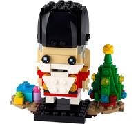 LEGO 40425 Casse-Noisette BrickHeadz Jouet de Noël avec arbre de Noël, cadeau de Noël pour hommes, femmes et enfants à partir de 10 ans