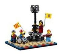 Lego 40485 Ensemble de Construction 178 pièces Hommage au FC Barcelone Multicolore