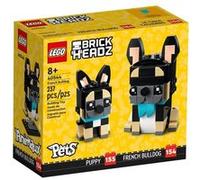 LEGO BrickHeadz 40544 Ensemble bouledogue français et chiot