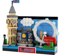 Lego® 40569 Carte postale de Londres - Kit de collection avec Big Ben & London Eye, kit souvenir pour adultes et enfants, horizon de Londres, idée de décoration et cadeau