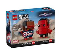 LEGO 40668 Figurines de Captain America et Hulk rouge