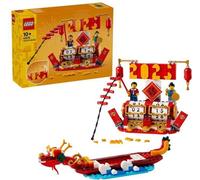 LEGO 40678 Le calendrier des fetes - Idée cadeau et jouet 2-en-1 pour le Nouvel An lunaire