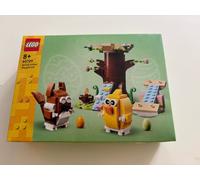 LEGO Jouets de construction Terrain de jeux pour animaux au printemps