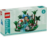 LEGO 40782 Diorama de la forêt Tropicale - Set d'exposition forêt Tropicale pour Adulte - ÉDITION LIMITÉE