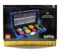 LEGO 40892 Pokémon Kanto Region Gym Badges Collection Neuf Scellé