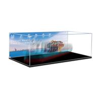 Lego 40955 Vitrine en acrylique pour construction de bateau à double carburant, boîte transparente anti-poussière - Vitrine uniquement, boîte de présentation compatible avec Lego 40955 (spray arrière