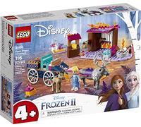 LEGO 41166 Disney L’Aventure en Calèche d’Elsa, Jouet de Construction, Écurie, Mini-poupée Elsa et Figurines Animaux, Reine des Neiges, de 4 à 7 Ans