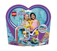 LEGO®-Friends La boîte cœur d'été de Stéphanie Jouet pour Fille et Garçon à Partir de 6 Ans et Plus, 95 Pièces 41386