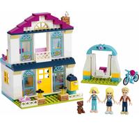 LEGO 41398 Friends 4 + maison familiale de Stephanie, maison de poupées avec mini-poupées, jouet pour enfants à partir de 4 ans, super cadeau pour filles et garçons