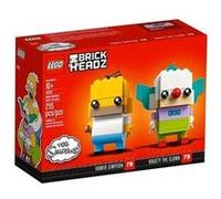 Lego Brickheadz - Homer Simpson & Krusty Le Clown - 41632