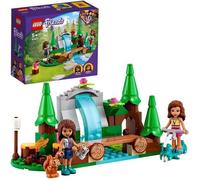 LEGO® 41677 Friends La cascade dans la forêt - Jeu de Construction avec Mini Poupées Andréa et Olivia + Écureuil Jouet Enfant 5 ans