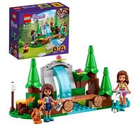 LEGO 41677 Friends La Cascade dans la forêt - Jeu de Construction avec Mini Poupées Andréa et Olivia + Écureuil Jouet Enfant 5 Ans