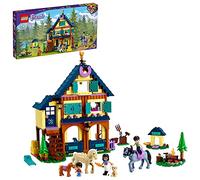 LEGO 41683 Friends Le Centre équestre de la forêt, Jouet Cheval avec Mini-Poupées pour Filles et Garçons 7 min, 99 max