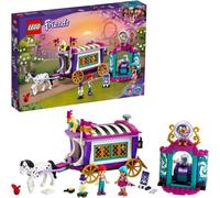 LEGO 41688 Friends Caravane magique, jouet caravane avec mini-poupées et cheval, parc de loisirs